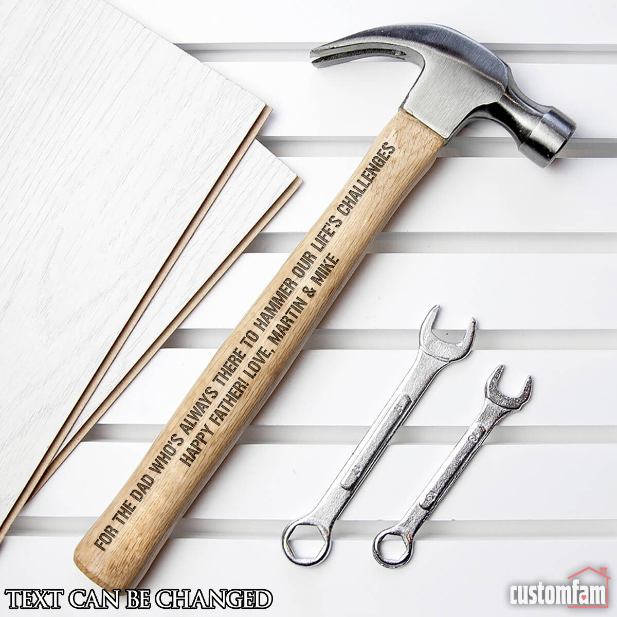 Personalized Engraved Hammer, Framing Hammer, Gifts For Daddy, Best Dad Ever