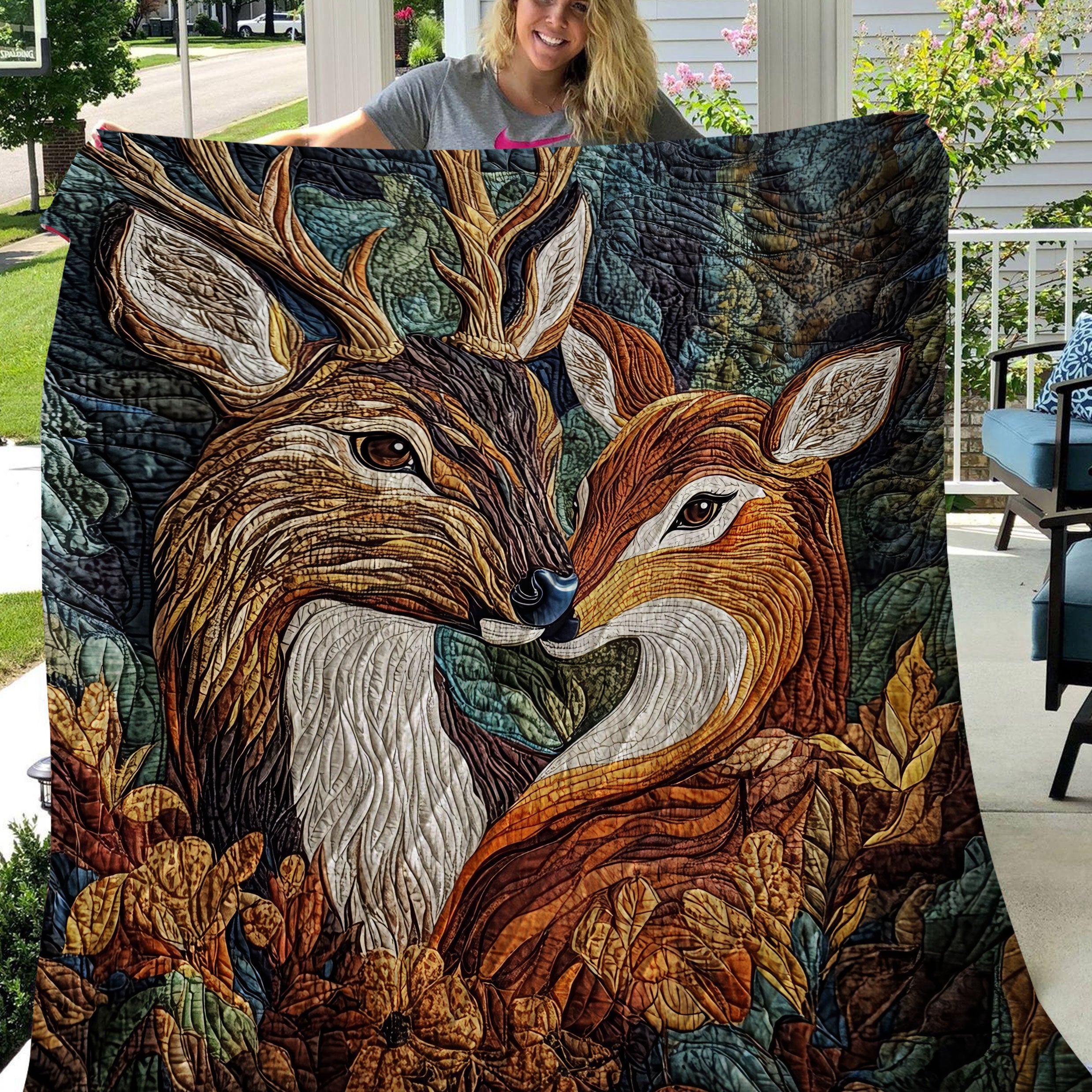 Tranquil Twilight Custom Blanket, Couple Blanket, Couple Valentine Gift