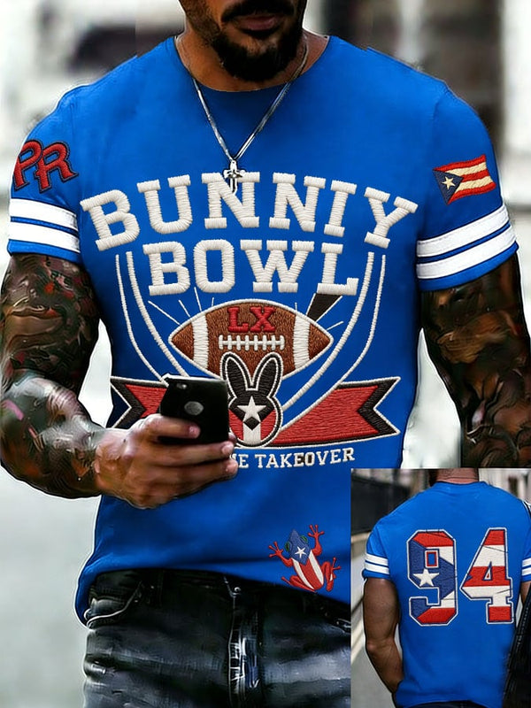 Bad Bunny Puerto Rican Benito Bowl Tee, LX Big Game Jersey, Bad Bunny LX Shirt