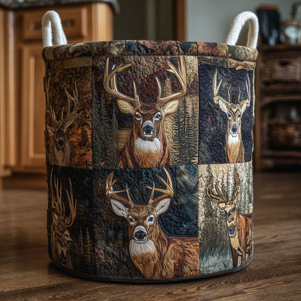 Woodland Stag Laundry Basket Laundry Gifts, Housewarming Gift Ideas, Mother's Day Gifts