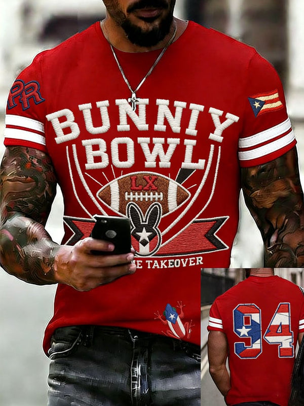 Here For Benito Bowl The Best Halftime Shirt, Football Tee Bad Bunny, Game Day Bunny Shirt