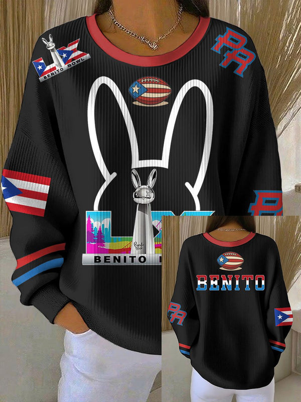 Bad Bunny Here For Benito Bowl Jersey, Puerto Rico 2026 Tee, Bad Bunny LX Shirt