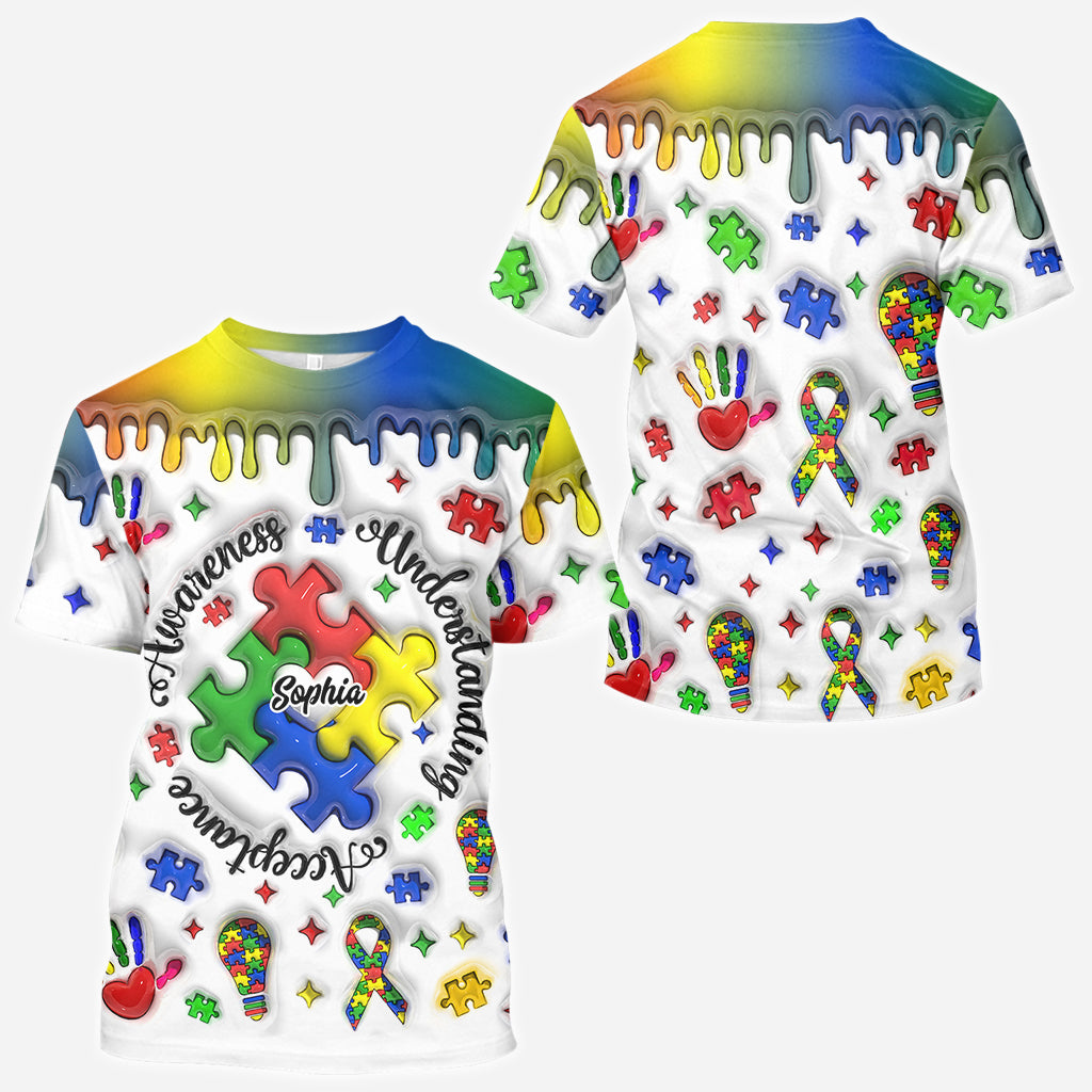 Autism Awareness Personalized Autism Awareness T-Shirt, Autism Shirts, Gift For Autism