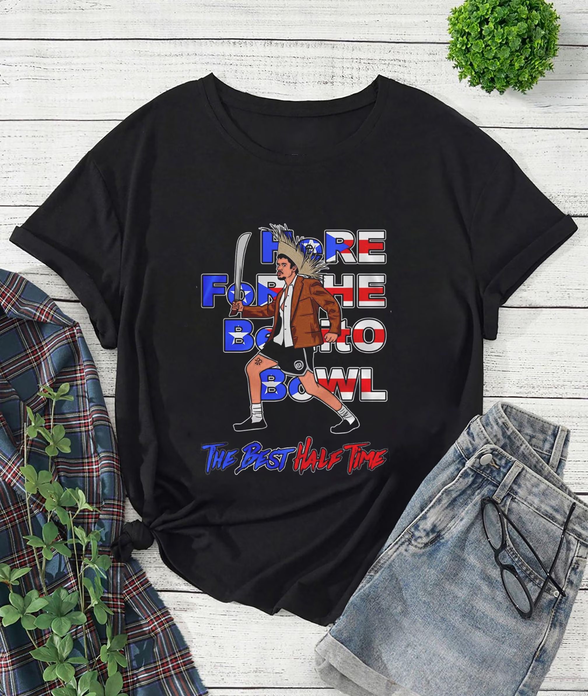 Bad Bunny Benito Bowl Shirt, 2026 Puerto Rico Football Show Shirt, Puerto Rican Football Tee, Bad Bunny Fan Gift