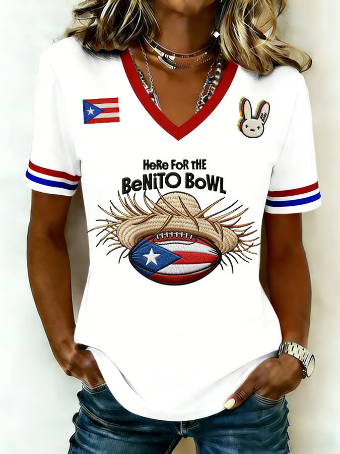 Puerto Rico Flag Football US Shirt, The Big Game Football Shirt, Bad Bunny Gift Jersey Football Shirt
