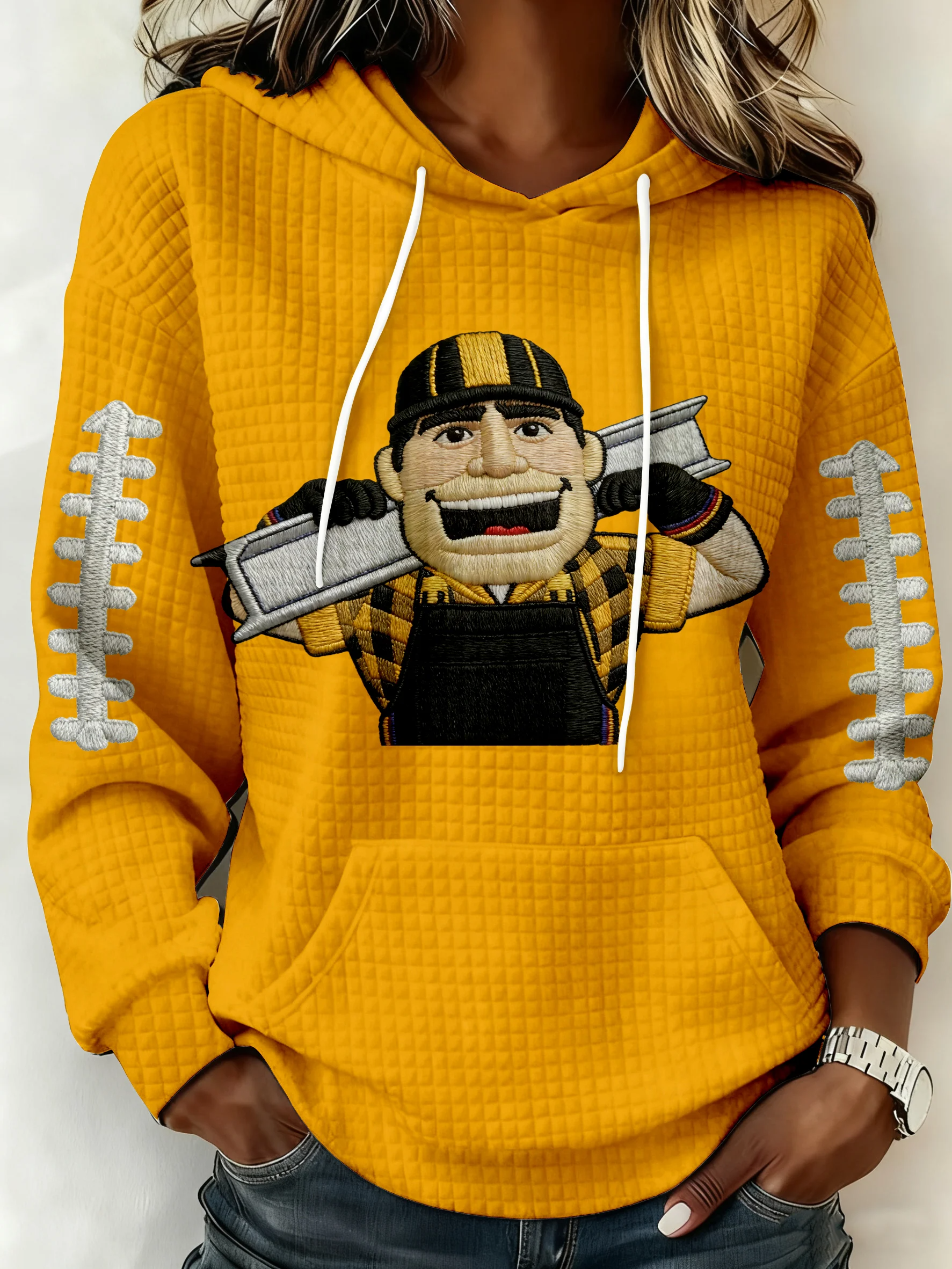 Dublin 2026 Football Hoodie, The Big Game Football 2026 Printed Hoodie, American Football Jersey