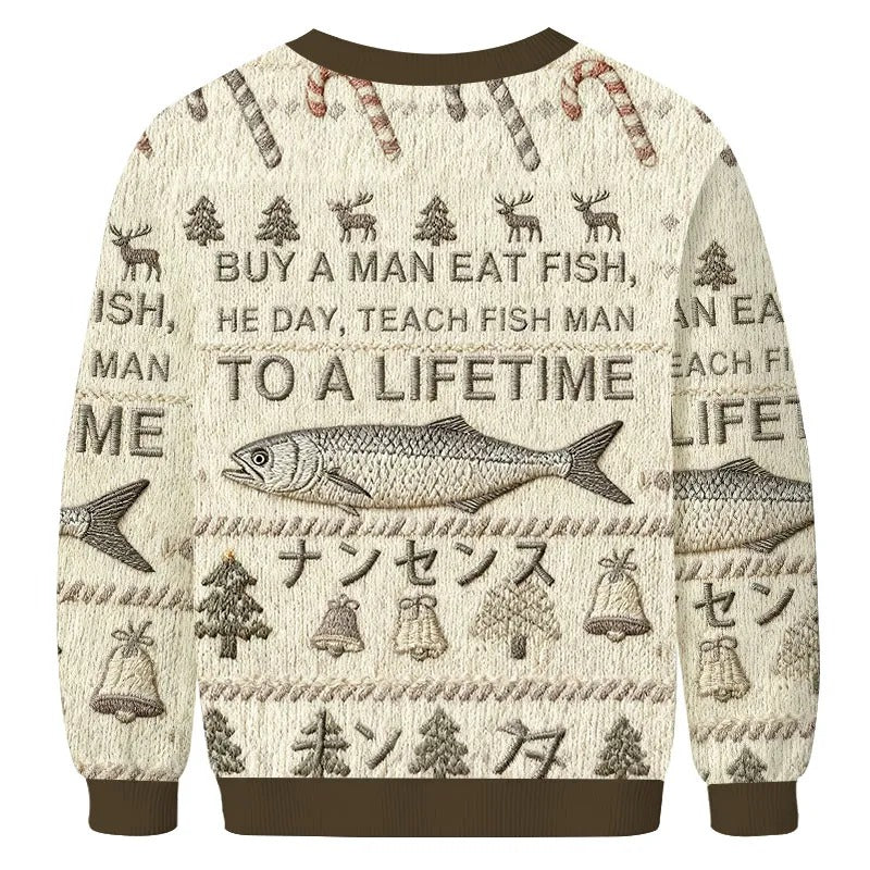 Funny To A Lifetime Ugly Sweater, Unique Christmas Gifts, Christmas Ugly Sweatshirt
