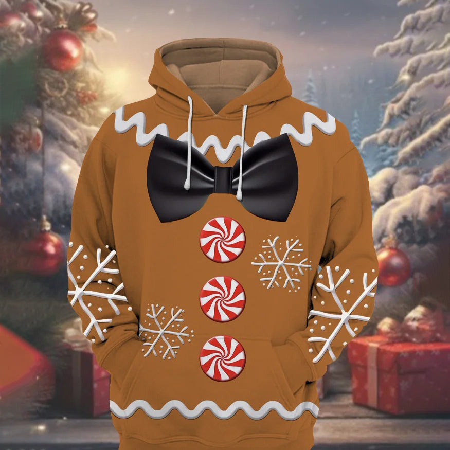 Gingerbread Man Costume, Spooky Costume, Halloween Costumes, Halloween Hoodie