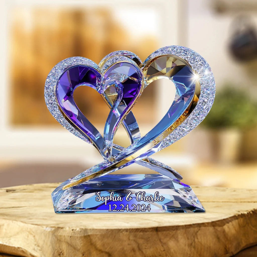 You And Me We Got This Crystal Effect Acrylic Plaque, Personalized Valentines Gift, Unique Valentine's Day Gifts