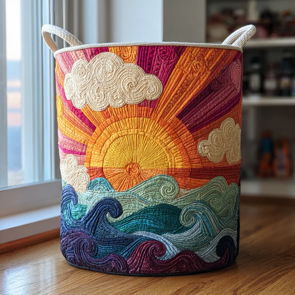 Meadow Bloom Laundry Basket, Laundry Gifts, Housewarming Gift Ideas