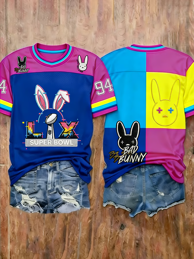 Bad Bunny Benito Bowl Shirt, 2026 Puerto Rico Football Show Shirt, Jersey Football Shirt