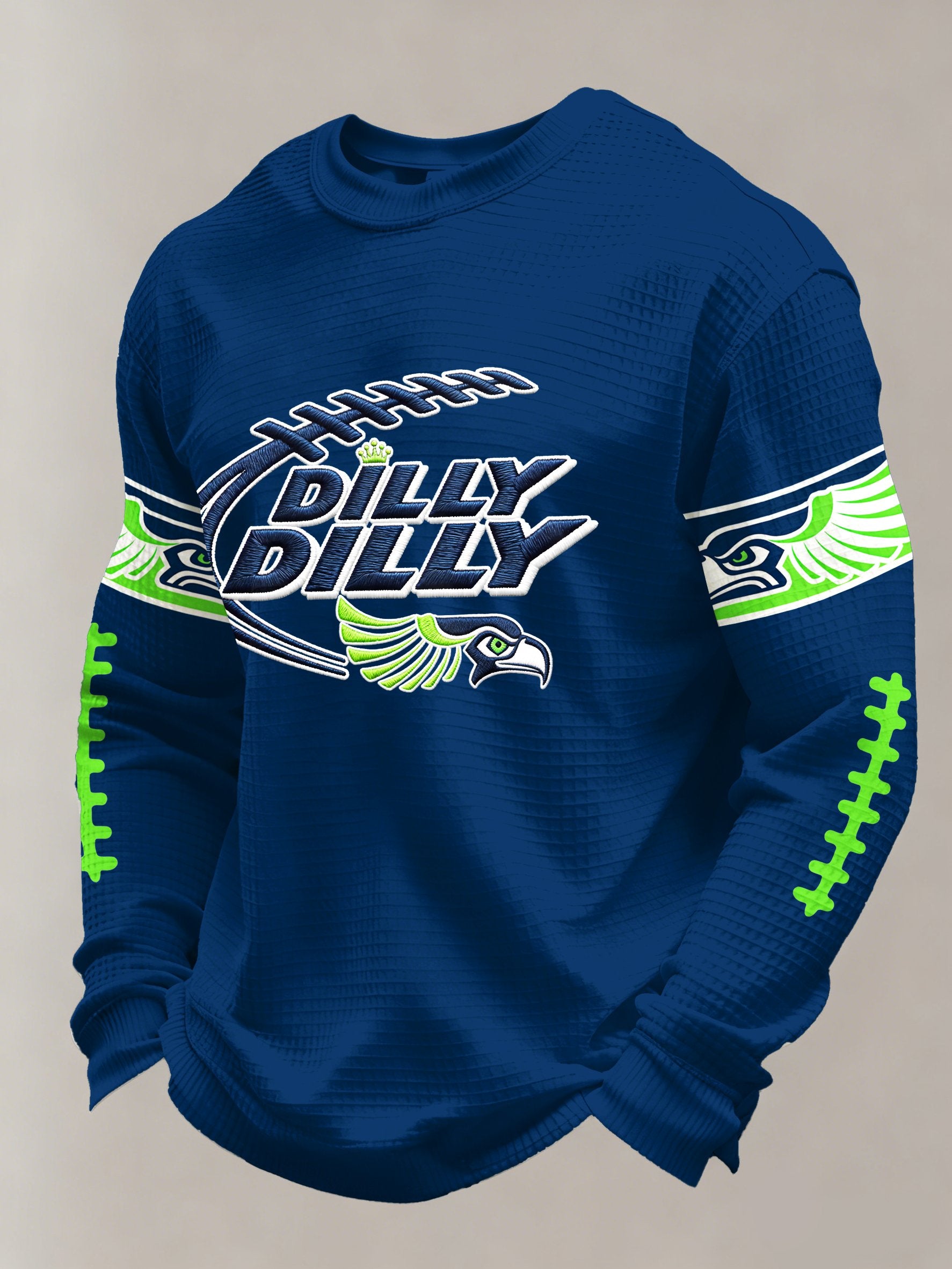 Dilly Dilly American Football Team Print T-Shirt, Football Long Sleeve Shirt, Football Tee, Gift Ideas For Football Fans