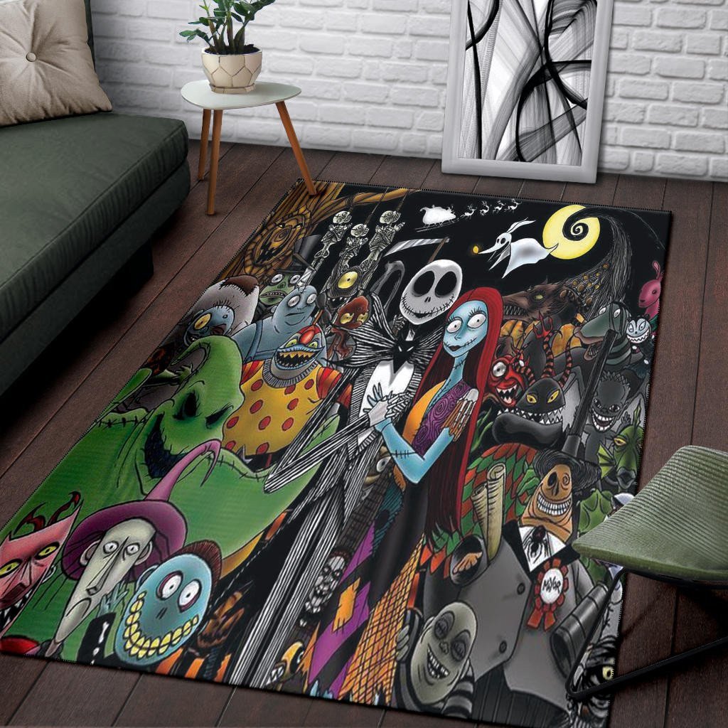 Ghost Wedding Halloween Area Rug Carpet, Home Decoration