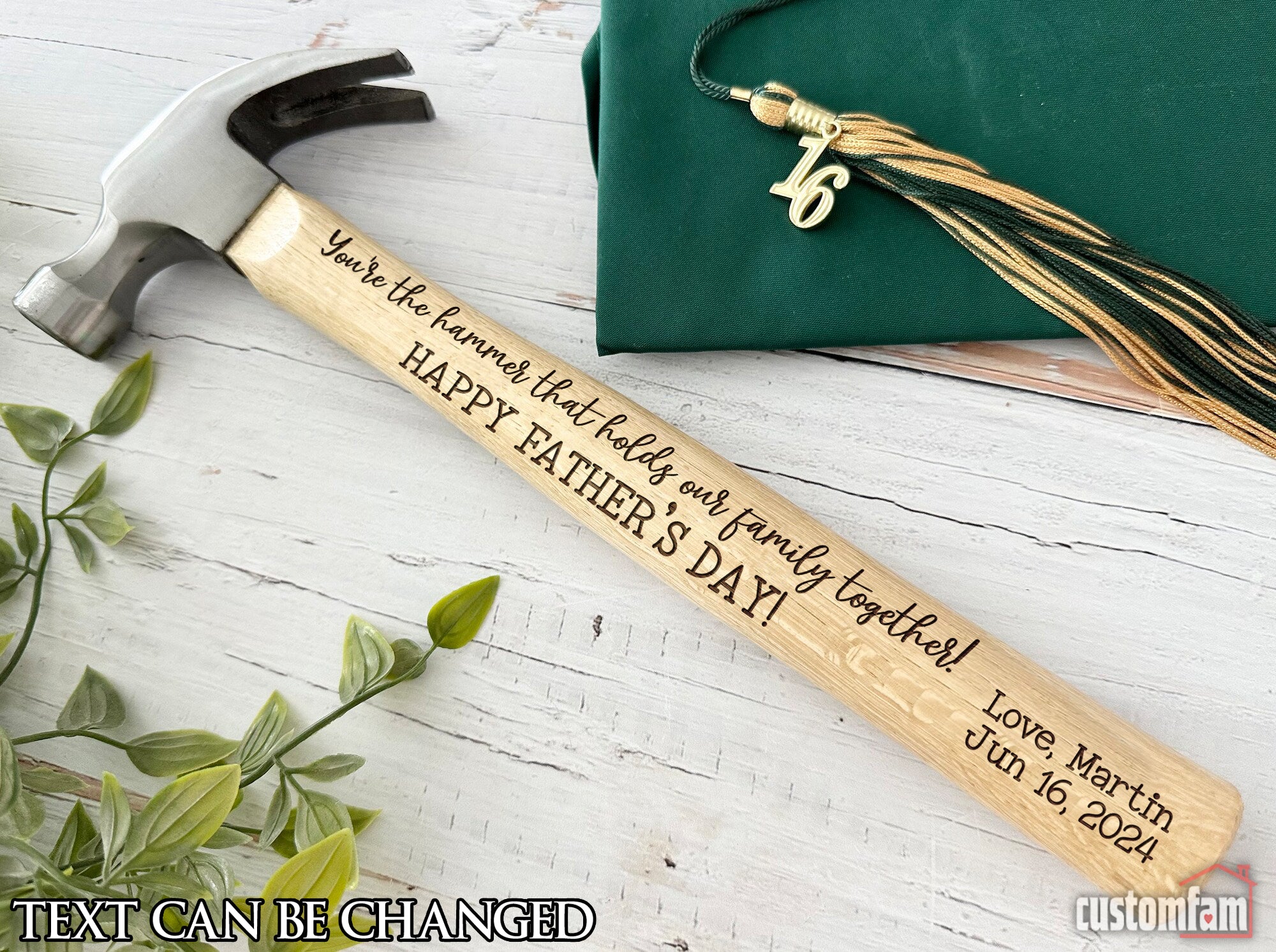 You're The Hammer That Holds Our Family Together Personalized Hammer Gift, Gifts For Dad