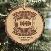 The Eras Tour Foxborough Stadium Ornament, Personalized Christmas Wood Ornament, Gift For Swifties