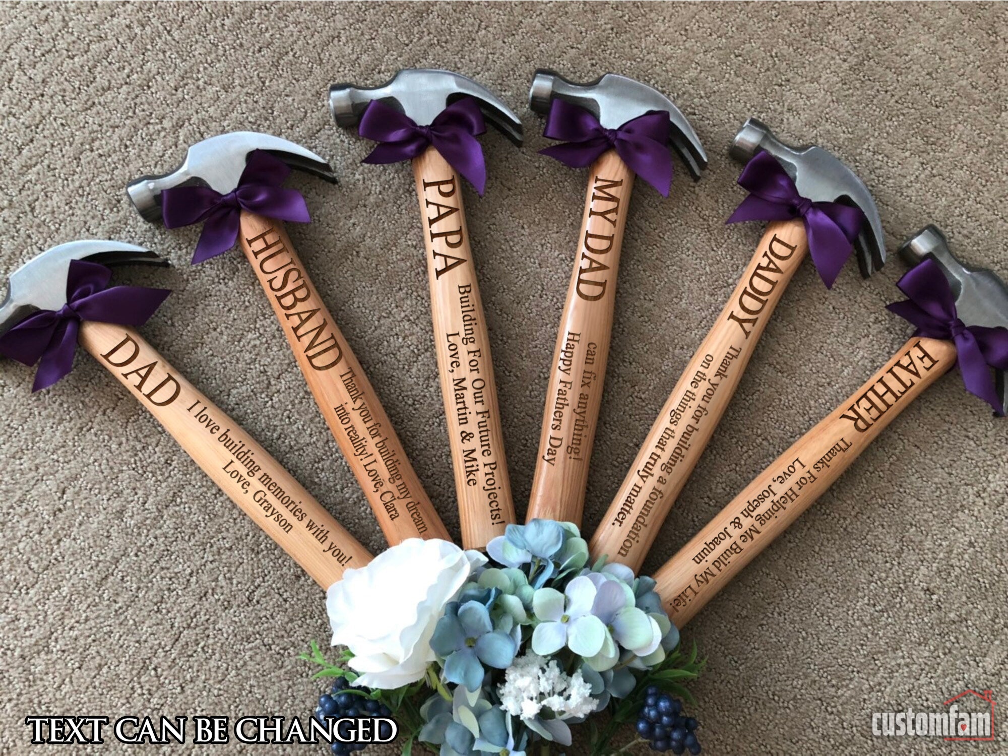 Personalized Hammer, Customized Engraved,  Father's Day Gift Idea