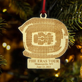 The Eras Tour Minneapolis Stadium Personalized Christmas Ornament, Gift For Swifties