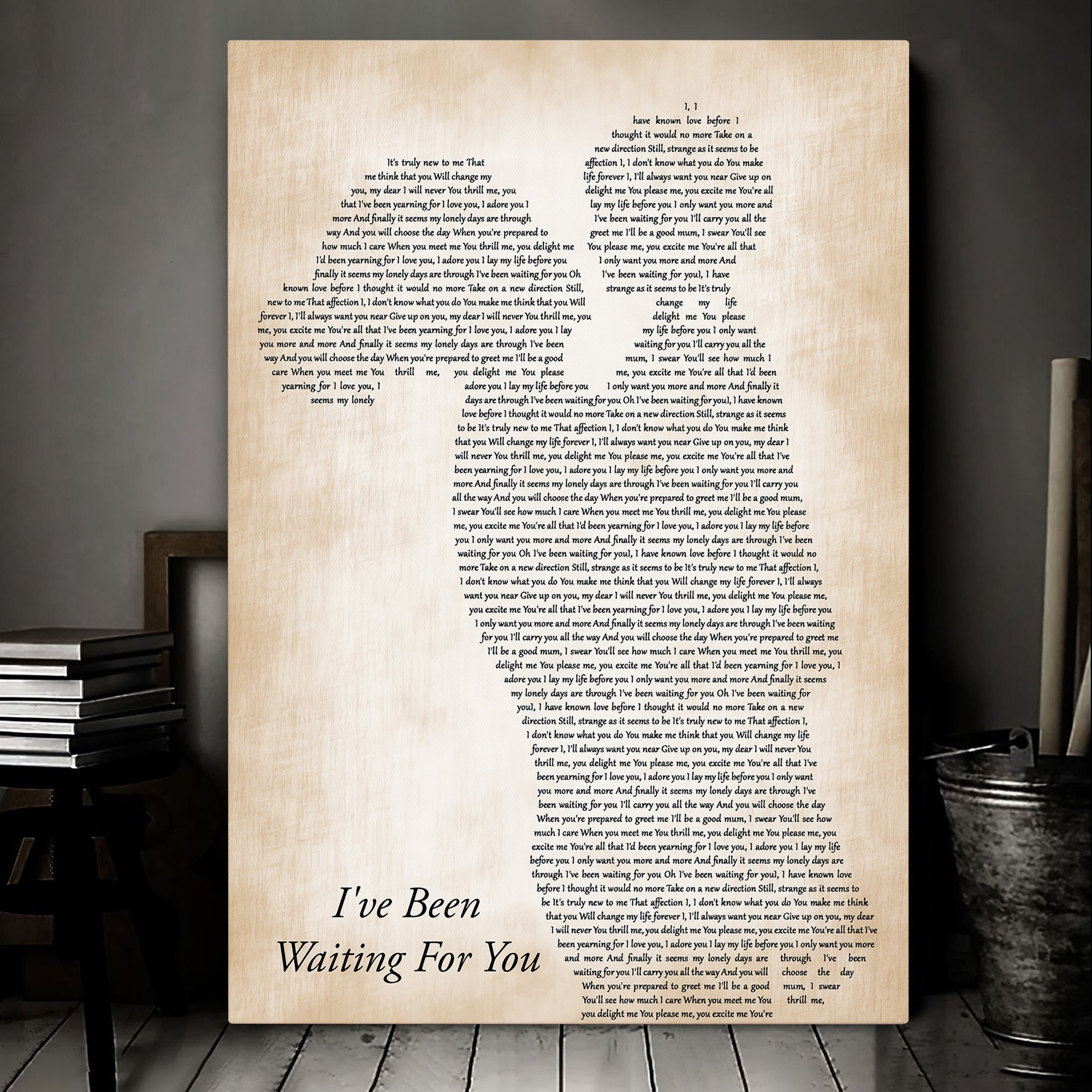 Mamma Mia 2 I've Been Waiting For You Mother & Child Song Lyric Music Art Print Canvas Print Frames