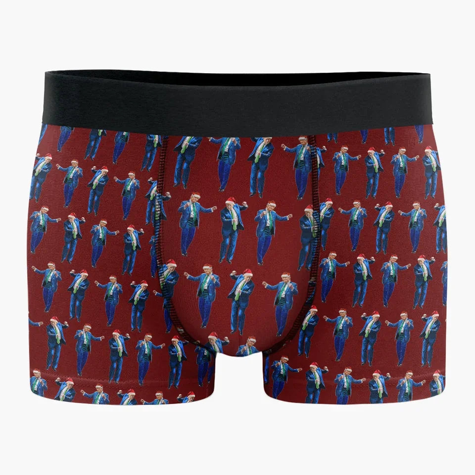 Trump Dance Boxer Briefs, Funny Mens Underwear, Men's Boxers