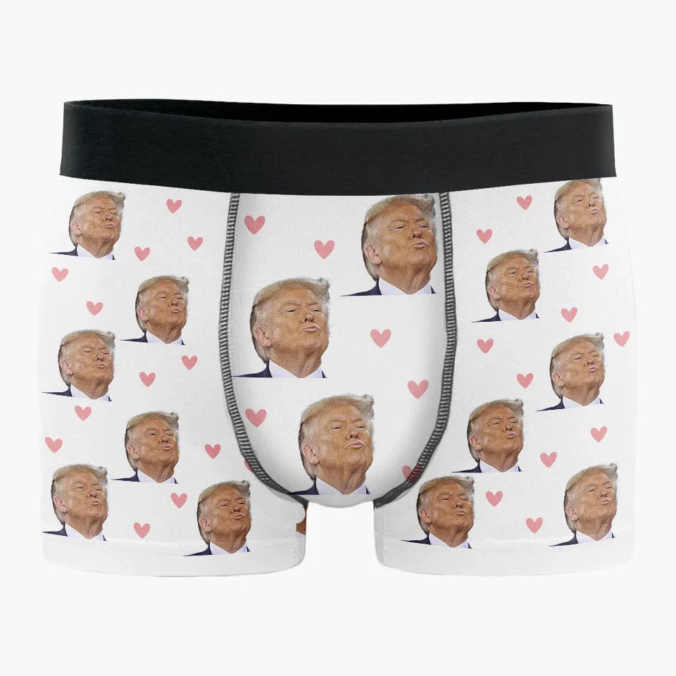 Trump2024 US Election Boxer Briefs, Funny Mens Underwear, Men's Boxers