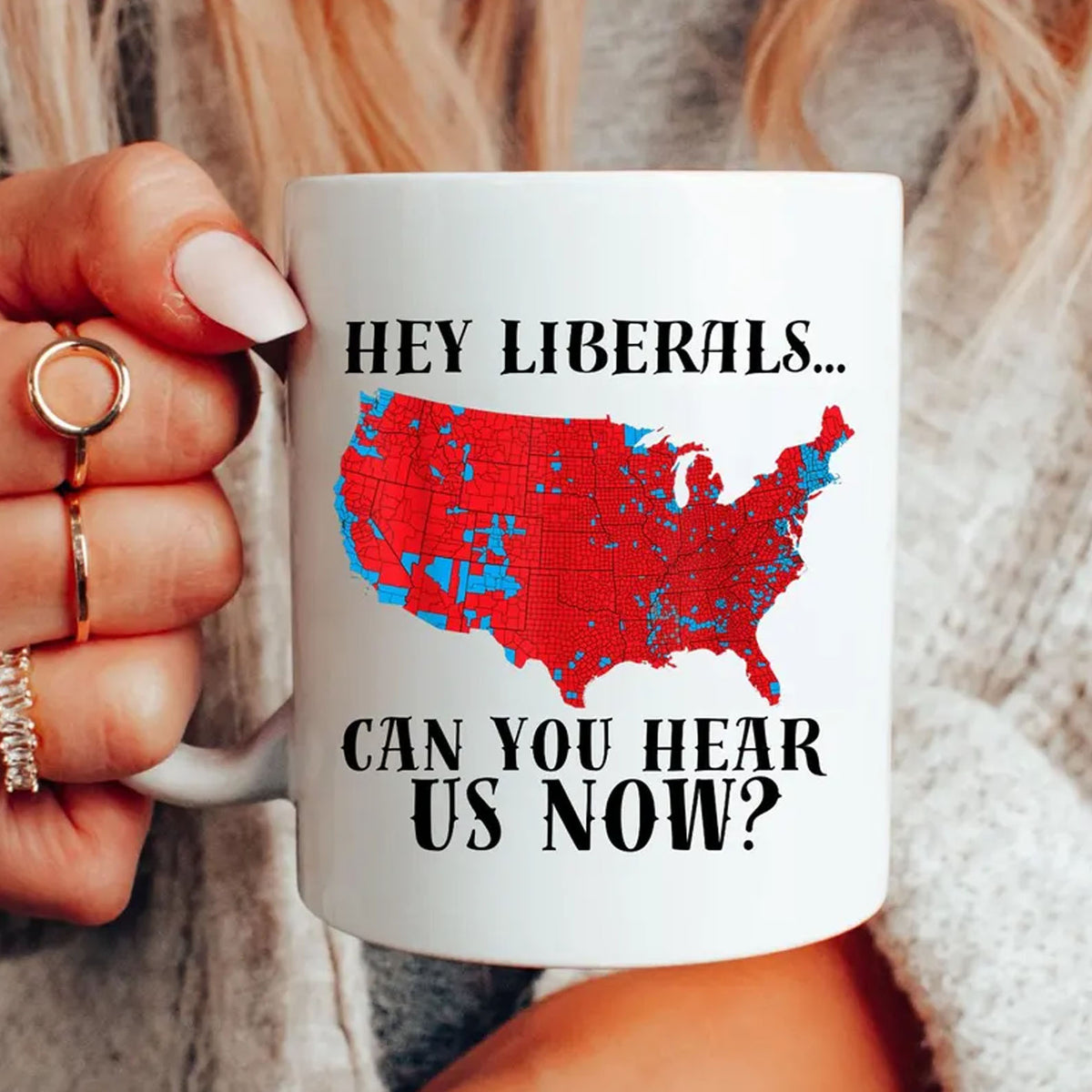 Can You Hear Us Now Trump2024 Mug, 47th President Coffee Mug, Gift For Trump Supporters