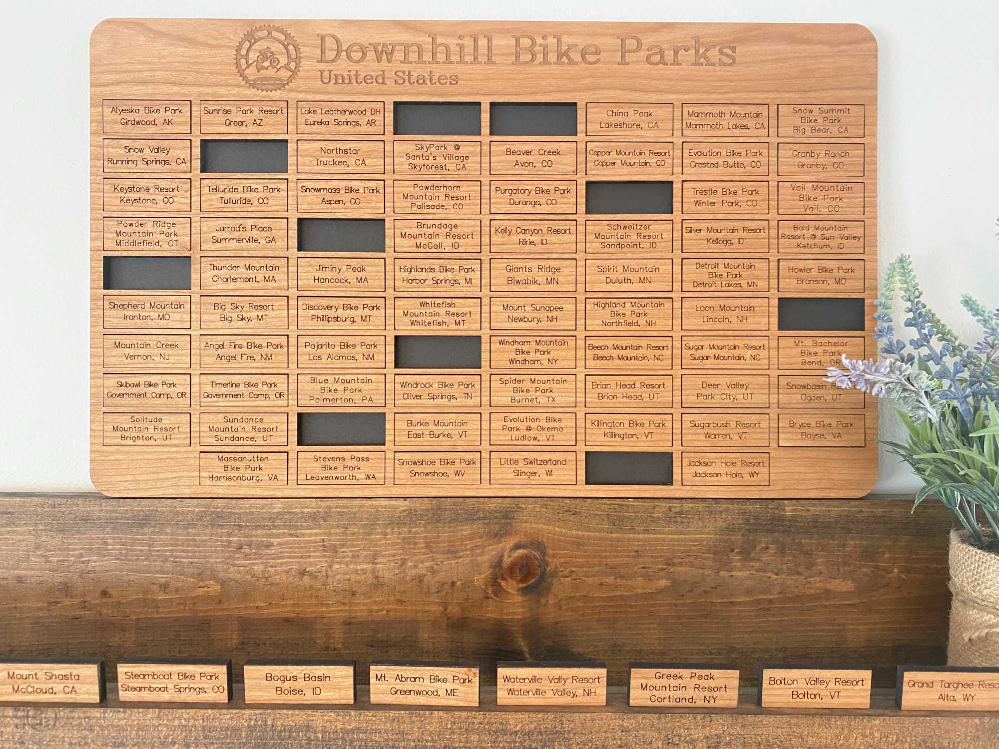 Mountain Biking Park Tracker, Gifts For Mountain Bikers