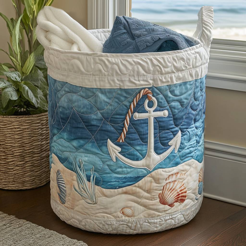 Saltwater Spirit Laundry Basket Laundry Gifts, Housewarming Gift Ideas, Mother's Day Gifts