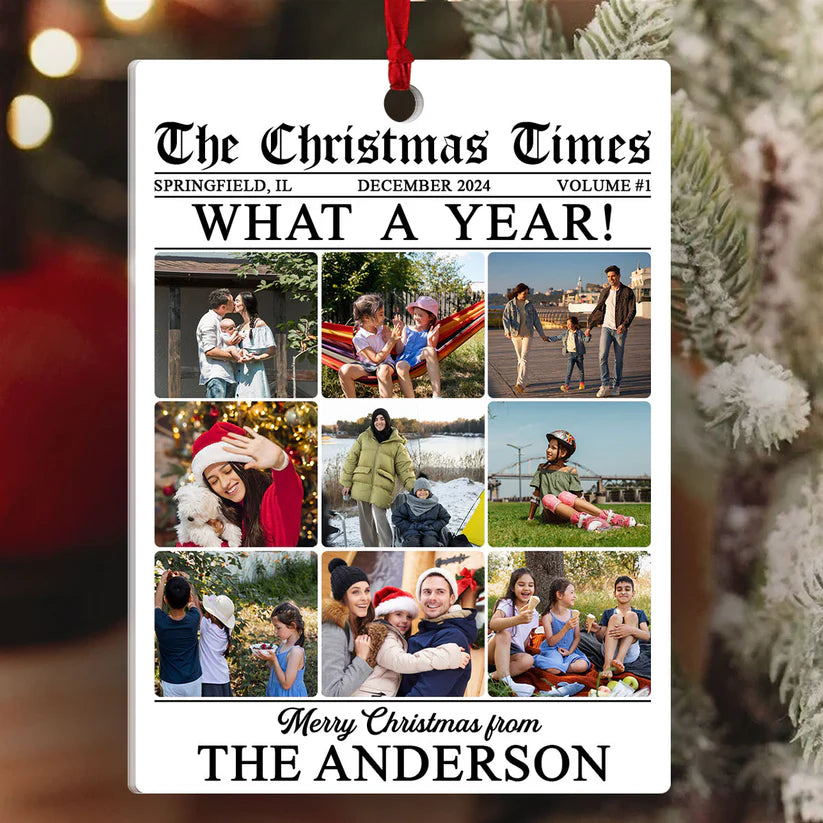 The Christmas Family Times, Personalized Gifts For Family