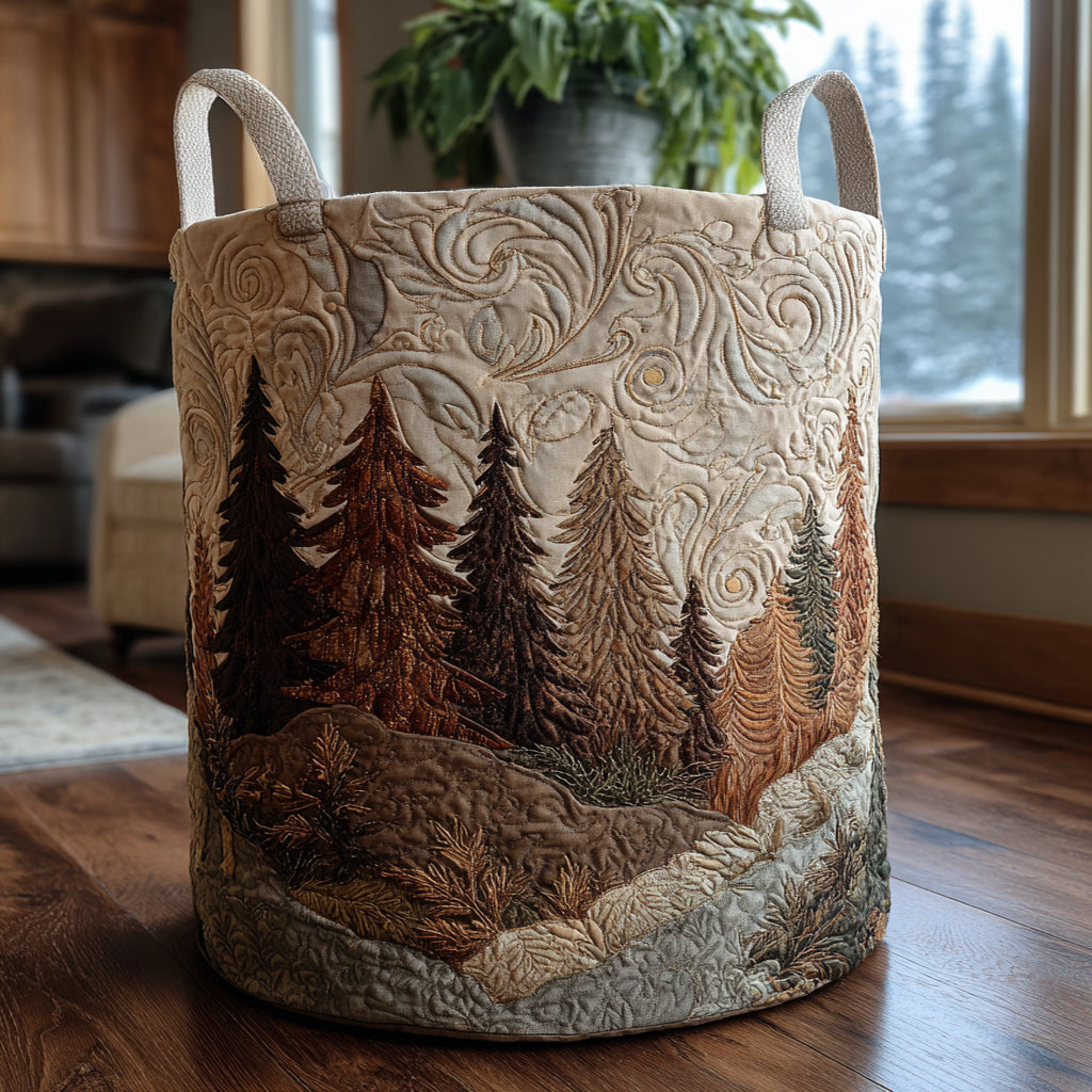 Woodland Calm Laundry Basket Laundry Gifts, Housewarming Gift Ideas, Mother's Day Gifts