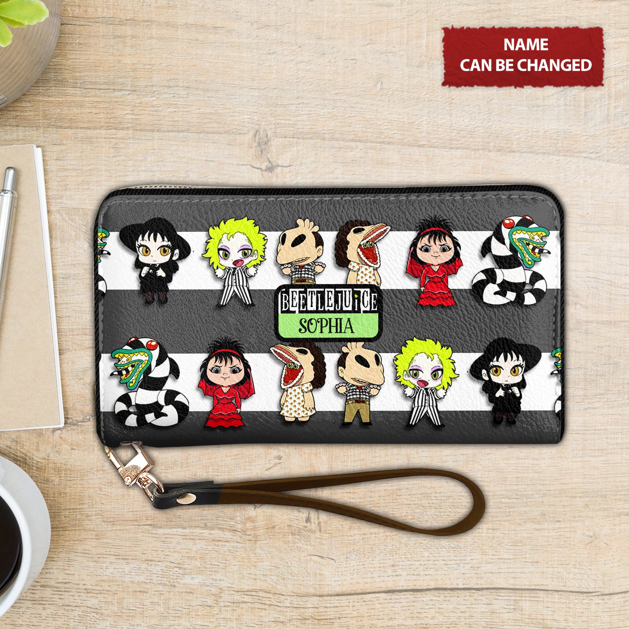 Funny Horror Movies Characters Custom Halloween Purse