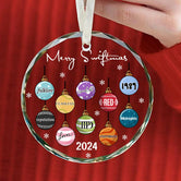 Merry Swiftmas Ornament, The Eras Tour Ornament, Gift For Swifties