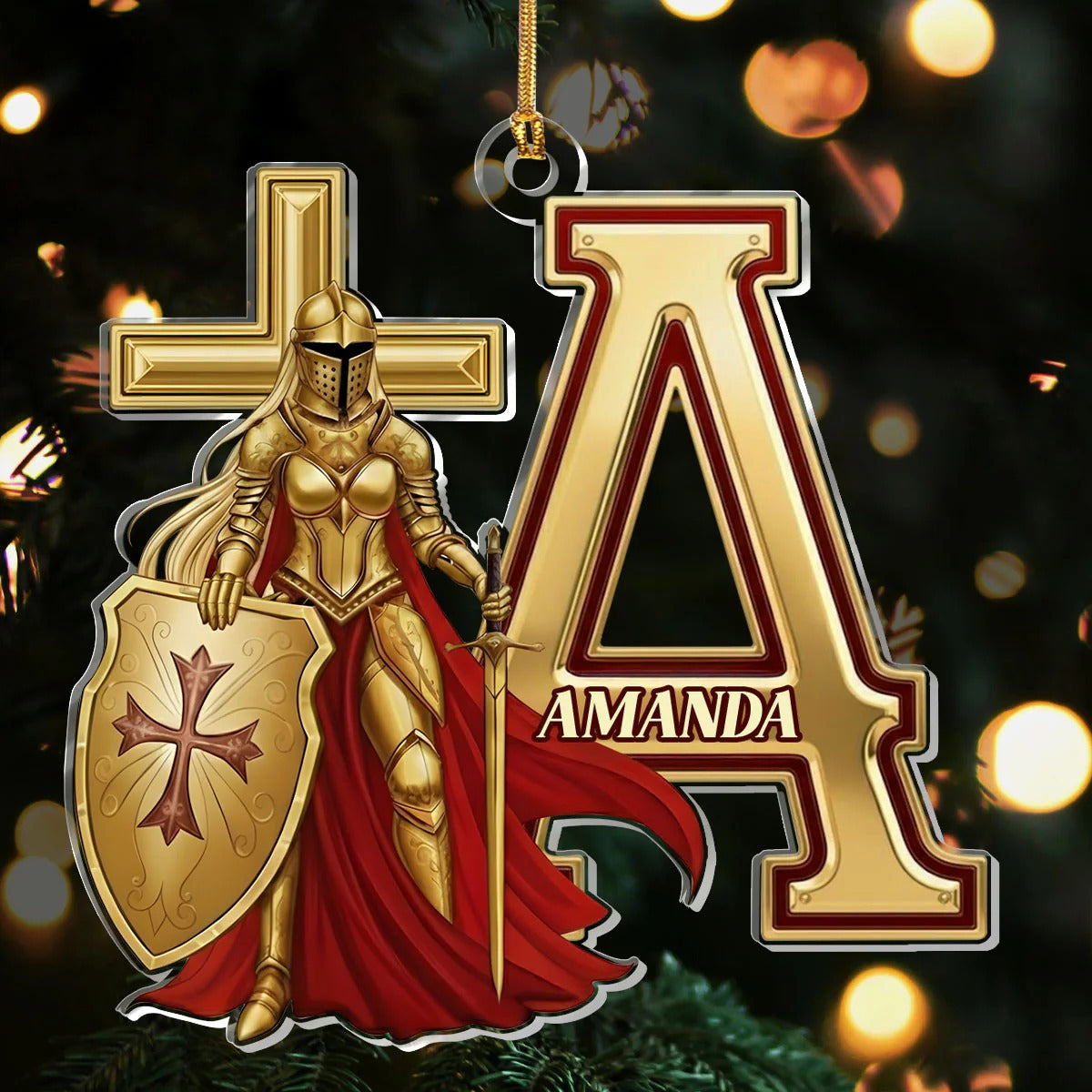 Woman Of God Ornament, Christian Spiritual Gifts, Christian Christmas Decorations, Catholic Gift