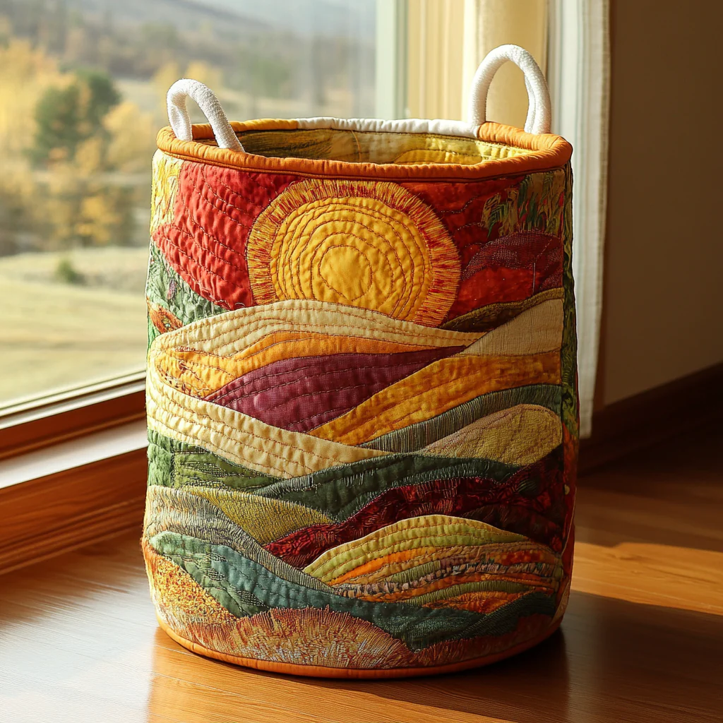 Sun Glow Laundry Basket, Laundry Gifts, Housewarming Gift Ideas