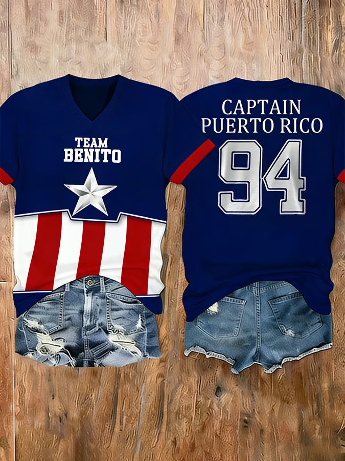 Here For The Benito Show 2026 Puerto Rico Shirt, The Big Game Tee, Bad Bunny Jersey Football Shirt