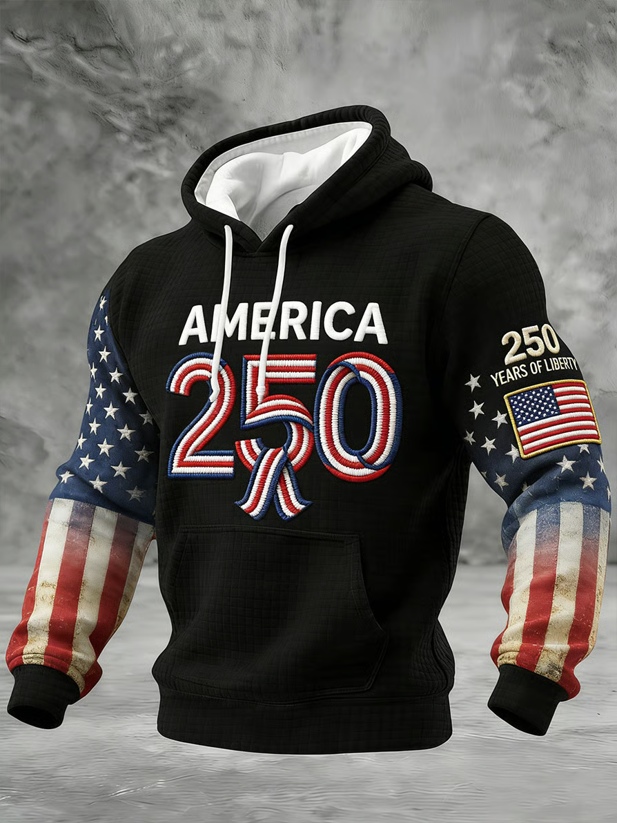 250th Anniversary United States Semiquincentennial Hoodie, Pullover Hoodie 4th Of July Gift