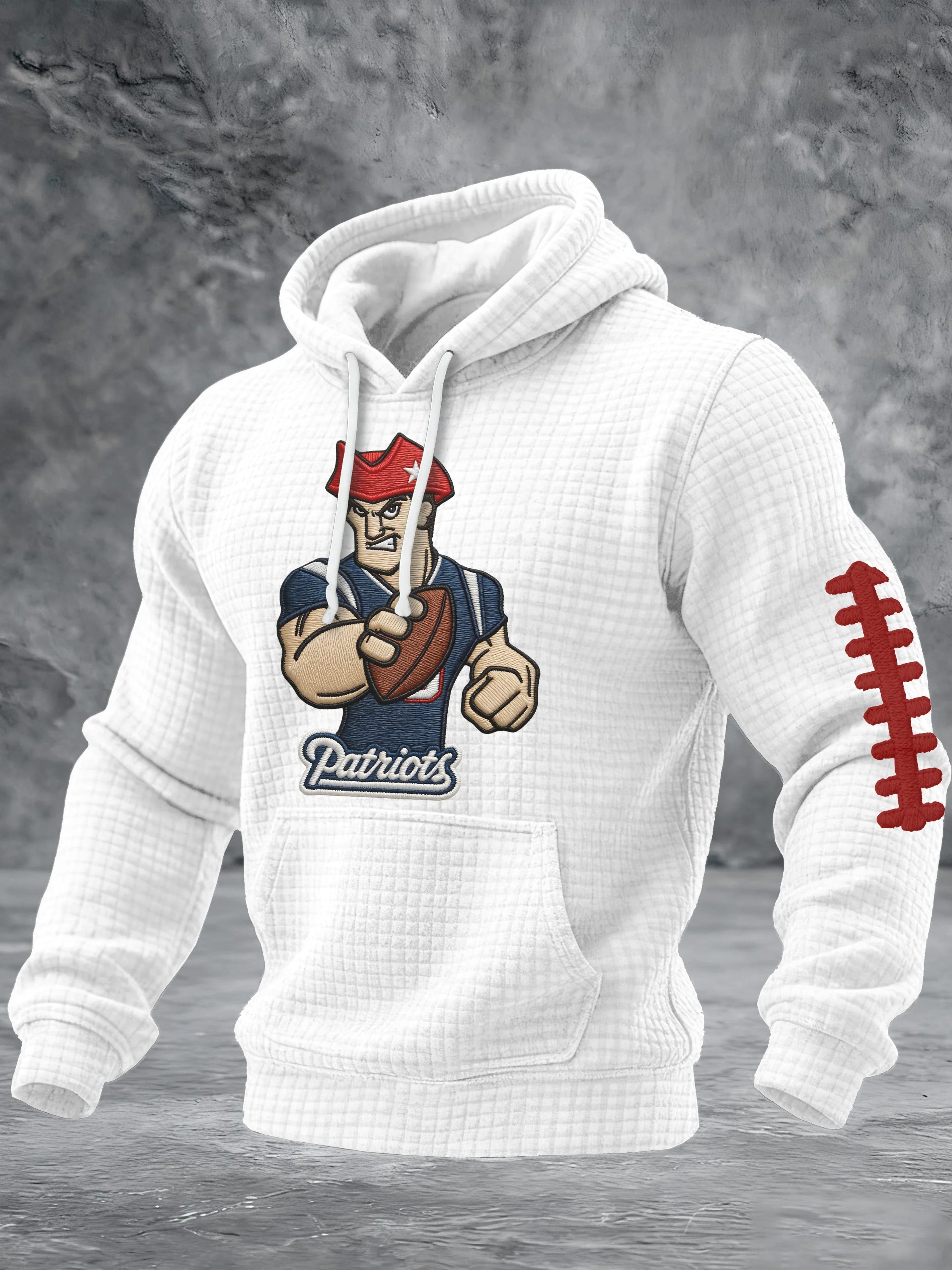 Patriots Man Football Fans Printed Shirt, The Big Game Football Hoodie, American Football Shirt