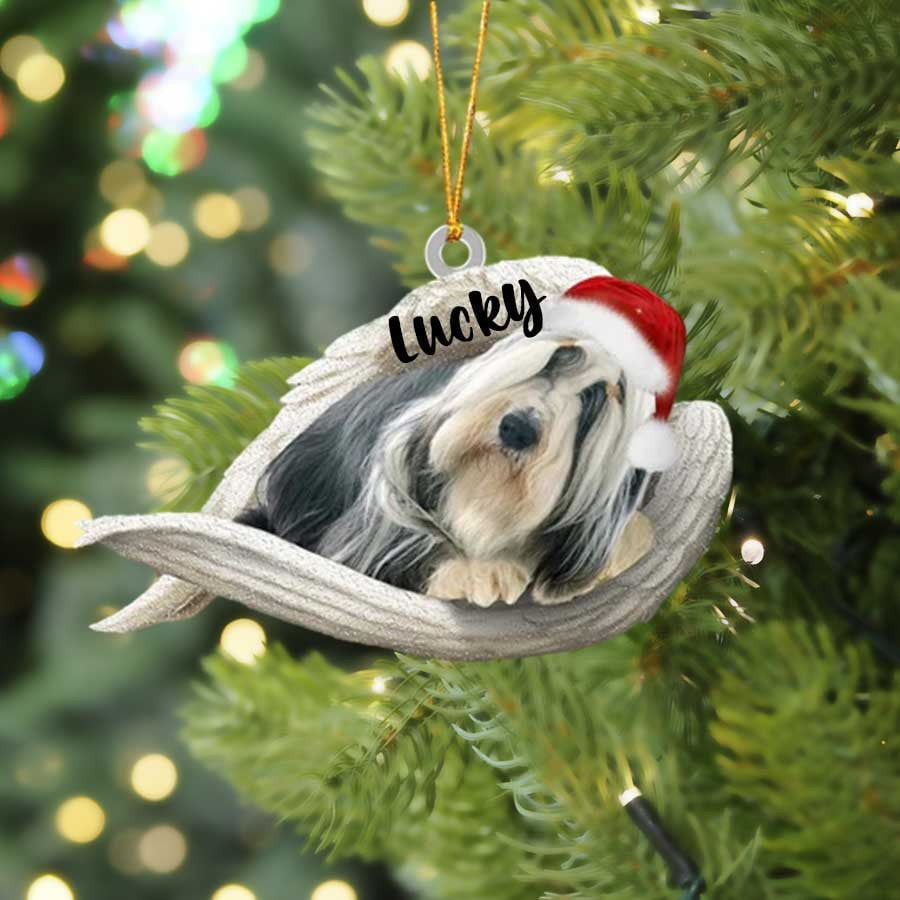 Bearded Collie Christmas Ornament, Gift For Bearded Collie Lovers Gifts For Dog Lovers, Memorial Gifts