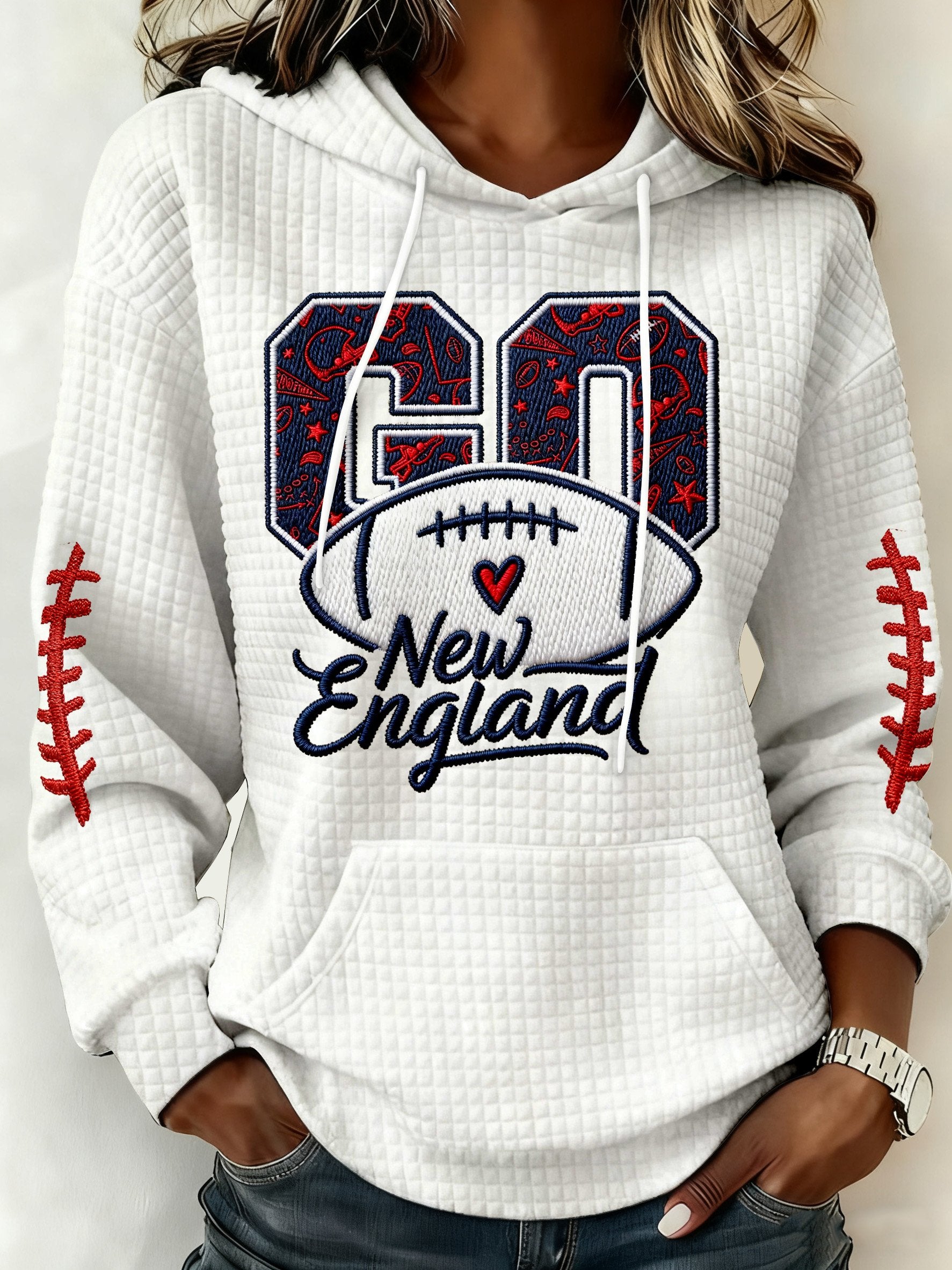 Go Pats Go Patriots Football Fans Printed Shirt, The Big Game Football Hoodie, American Football Shirt