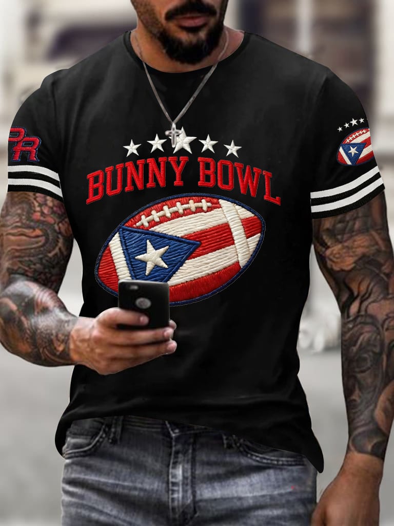 Bunny Bowl Benito Bowl 94 Football Tee, Bad Bunny Football Tee, LX Super Bad Game Day Bunny Shirt