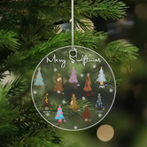 Merry Swiftmas Acrylic Ornament, Gift For Swifties, The Eras Tour